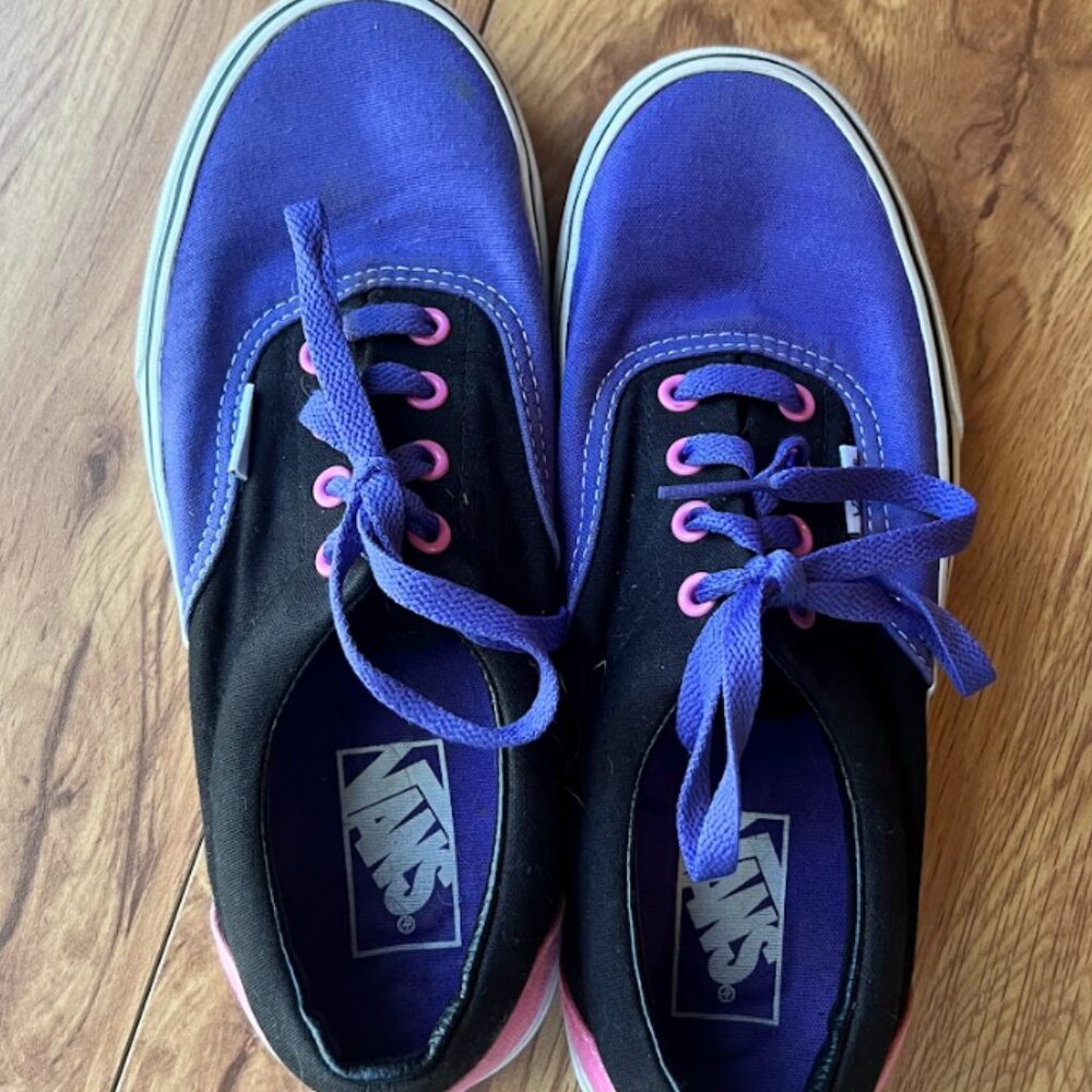 Vans Purple/ Pink Sneakers Women 7.5, Men 6